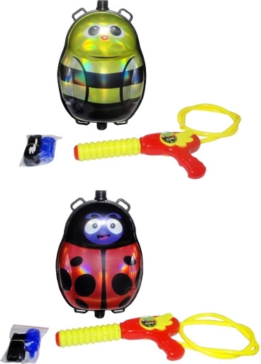 Pistola de agua con mochila depósito