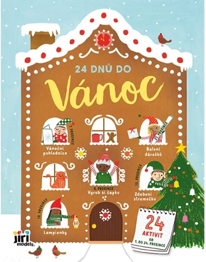 Cuaderno de Adviento con actividades navideñas para 24 días