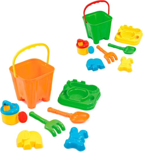 Addo set de arena en cubo, 6 piezas