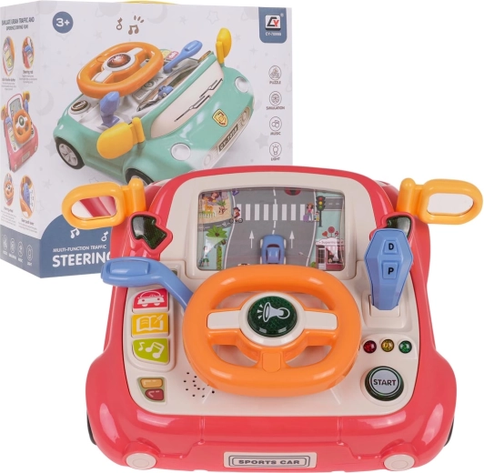 Set interactivo para pequeños conductores – Rosa