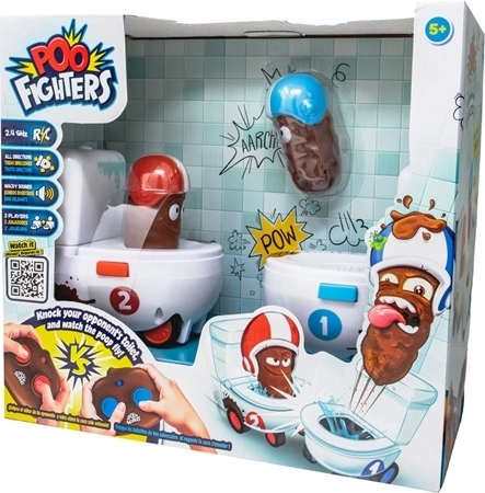 Poo Fighters – combate de inodoros por control remoto