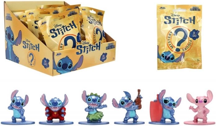 Stitch figura nano en bolsita – miniatura de colección (6 tipos)