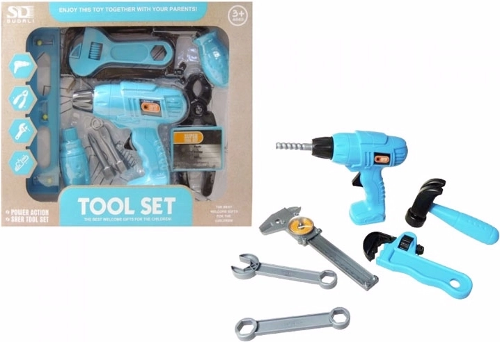 set de herramientas infantil – azul