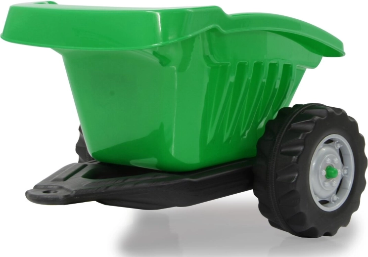 Remolque para tractor infantil Strong Bull verde