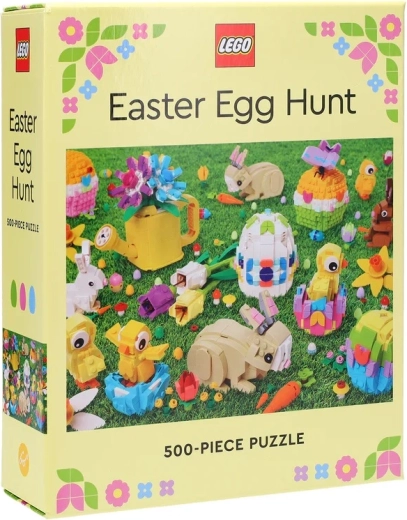 Puzzle LEGO búsqueda de huevos de Pascua 500 piezas