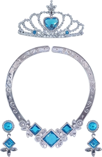 Set de princesa con collar azul