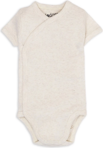 Body cruzado Lodger de manga corta melange birch, talla 56