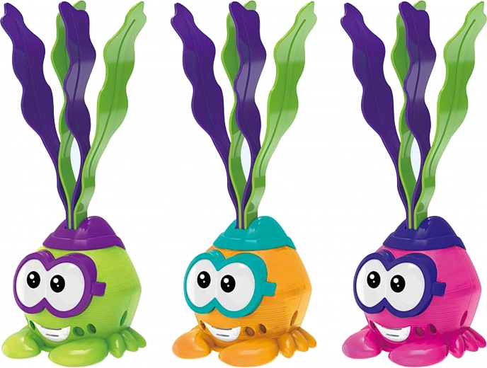 Juguete de buceo Cangrejo con luces 22 cm