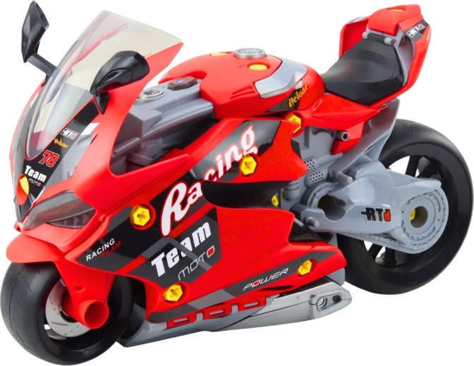 Luces, sonidos y efecto de humo