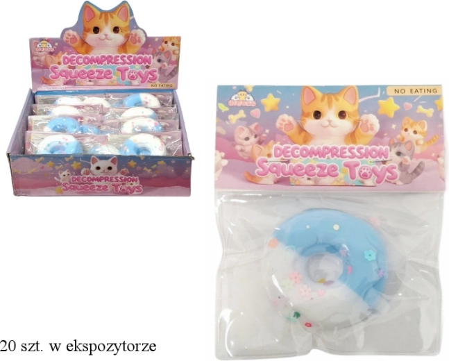 Donut antiestrés para apretar