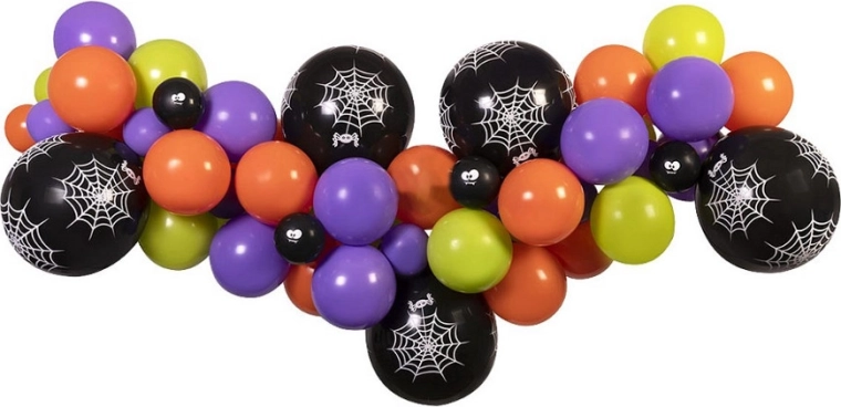 Guirnalda de globos Gemar en colores otoñales