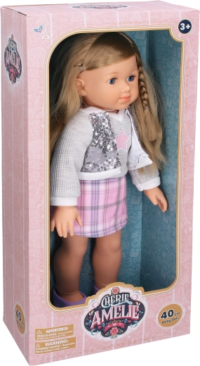 Muñeca con sudadera de 46 cm