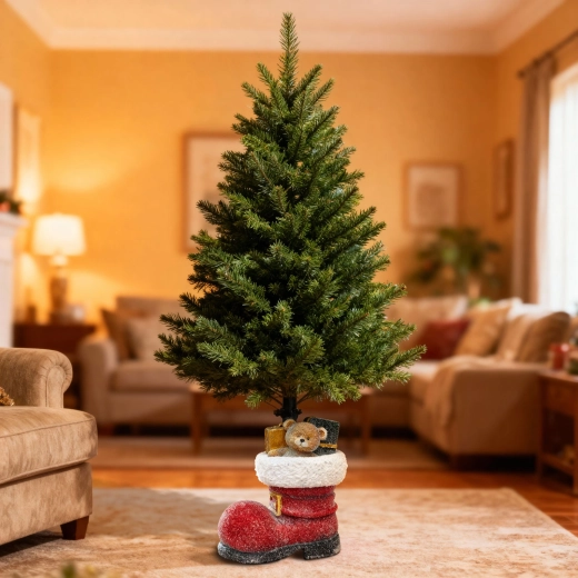 Base estable para el árbol de Navidad