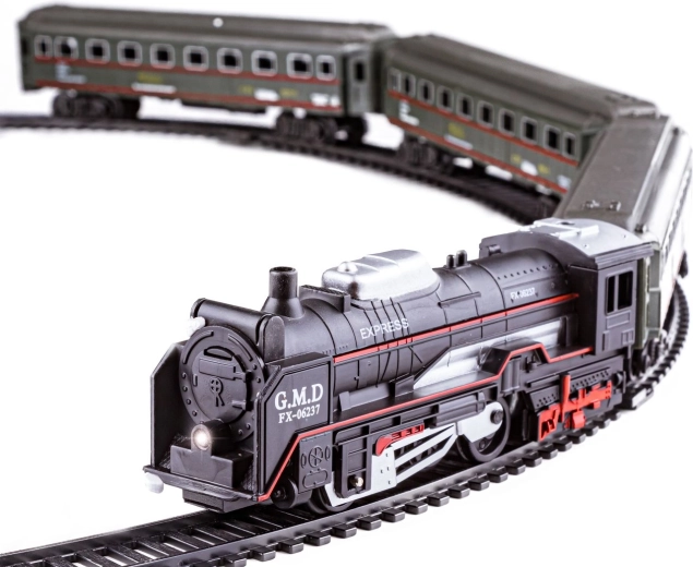 Conjunto completo: locomotora + 3 vagones de pasajeros