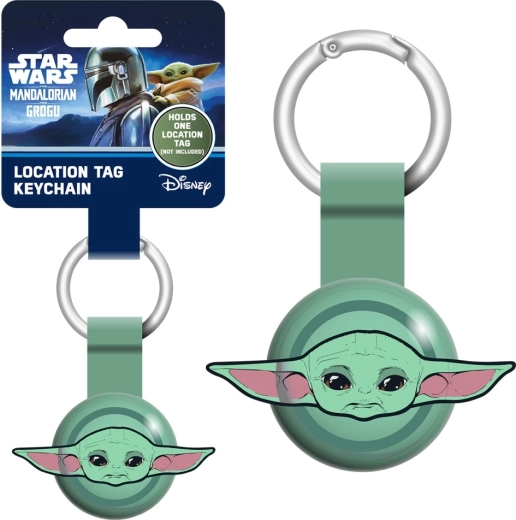 Llavero Mandalorian y Grogu para localizador