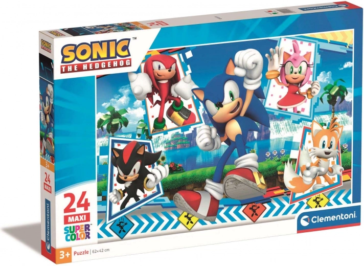 Puzzle 24 maxi Sonic