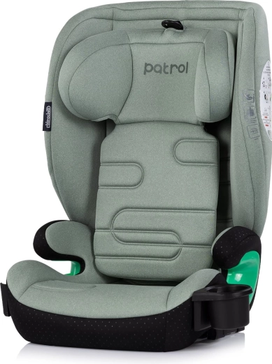 Silla de coche Chipolino Patrol i-Size isofix matcha (100–150 cm)