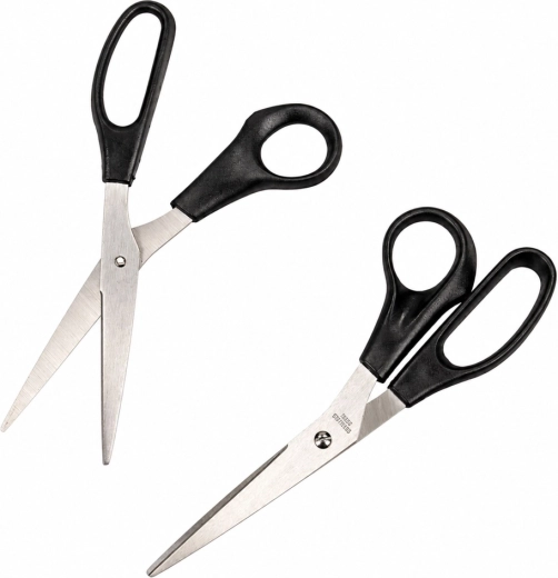 Tijeras de oficina Taurus negras 21 cm - 1 unidad