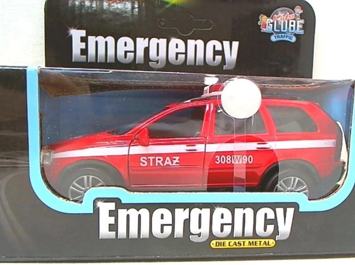 Volvo XC90 coche de bomberos con luces y sirena