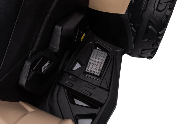 Control intuitivo mediante pedal del acelerador