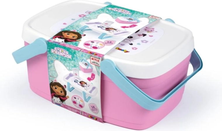 Cesta de picnic 2 en 1 GABBY’S DOLLHOUSE con mesita