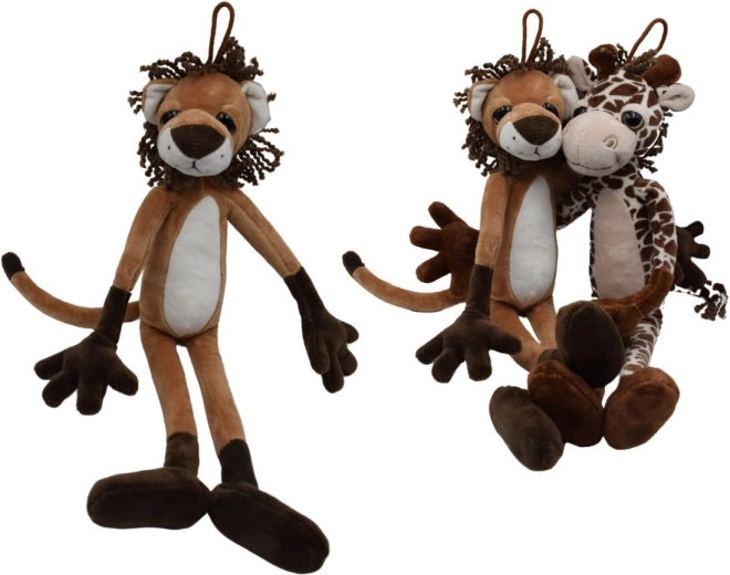Peluche suave y extremidades largas