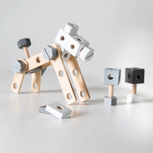 Juego de construcción de madera Roba de 48 piezas