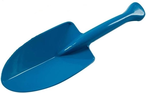 Pala de plástico de colores 27 cm