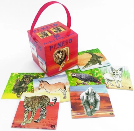 Pexeso Safari en caja