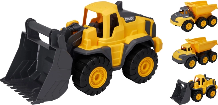 Camiones de construcción 26 cm – mix de tipos