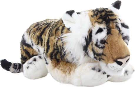 tigre marrón de peluche 70 cm