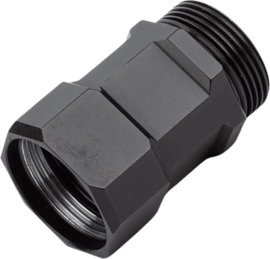 Wuben E7 tubo extensor para batería 18650, negro