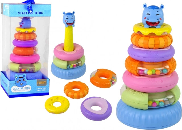 Pirámide educativa Aros de colores