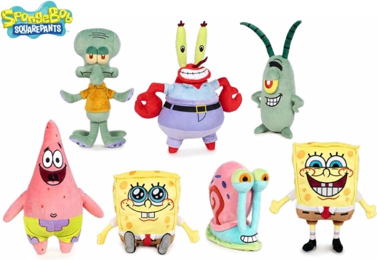 Juguete de peluche de SpongeBob de 30 cm - 1 unidad