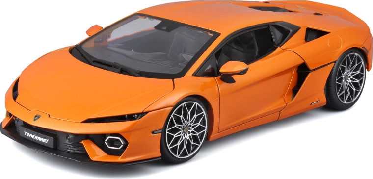 Modelo metálico de coche 1:18 Bburago Lamborghini Temerario naranja