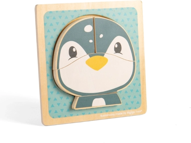 Puzle de madera Pingüino Bigjigs Toys