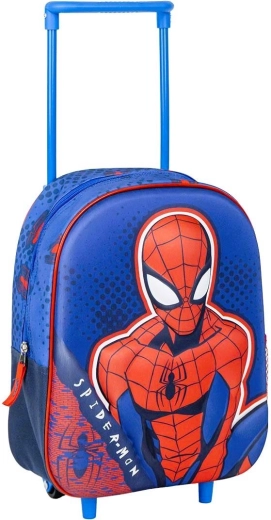 Mochila infantil con ruedas Cerda Spiderman 3D