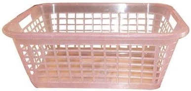 Cesta para pañales y ropa de plástico 48 × 38 × 19 cm, surtido de colores