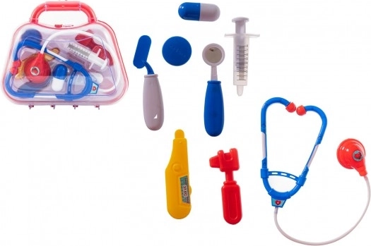 Set médico para niños en maletín de plástico 23 × 19 × 6 cm