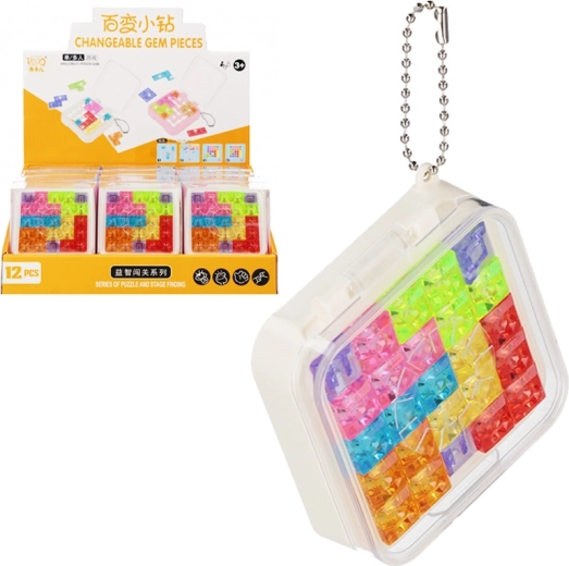 Juego lógico de cubo - 1 pieza
