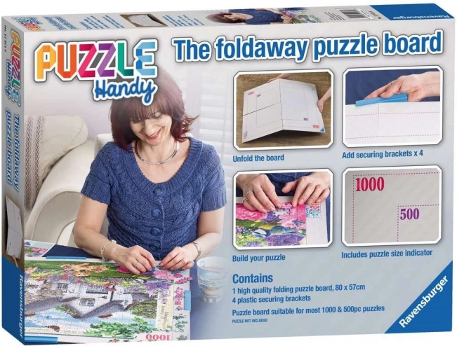 Base plegable para puzzles RAVENSBURGER Puzzle Handy de 1000 piezas