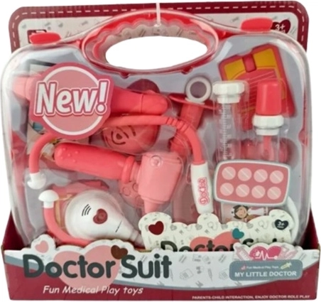 Set médico infantil a pilas en maletín