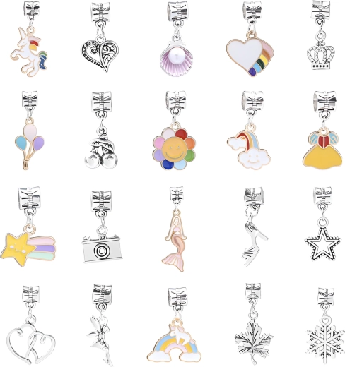 Colgantes (charms) que darán estilo a la pulsera