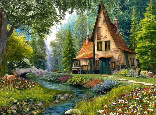 Puzzle de 2000 piezas Toadstool Cottage
