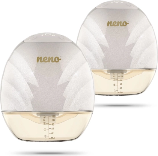Neno Perla Twin extractor de leche materna inalámbrico handsfree, doble