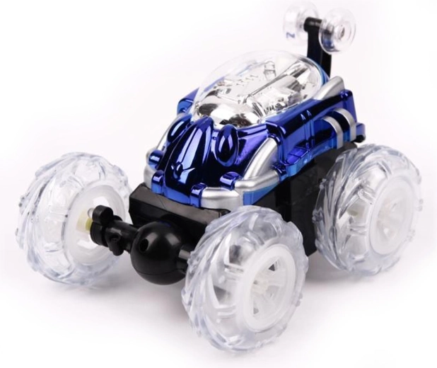 Coche acrobático RC Dasher azul