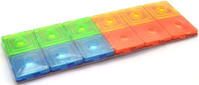 Magformers paneles giratorios 12 uds