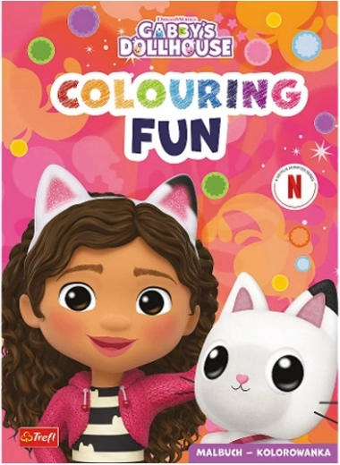 Libro para colorear de Gabby's Dollhouse
