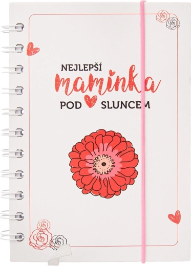 Cuaderno con encuadernación de espiral la mejor mamá