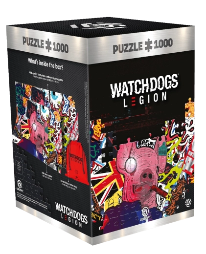 Puzzle Watch Dogs: Legion – máscara de cerdo de 1000 piezas